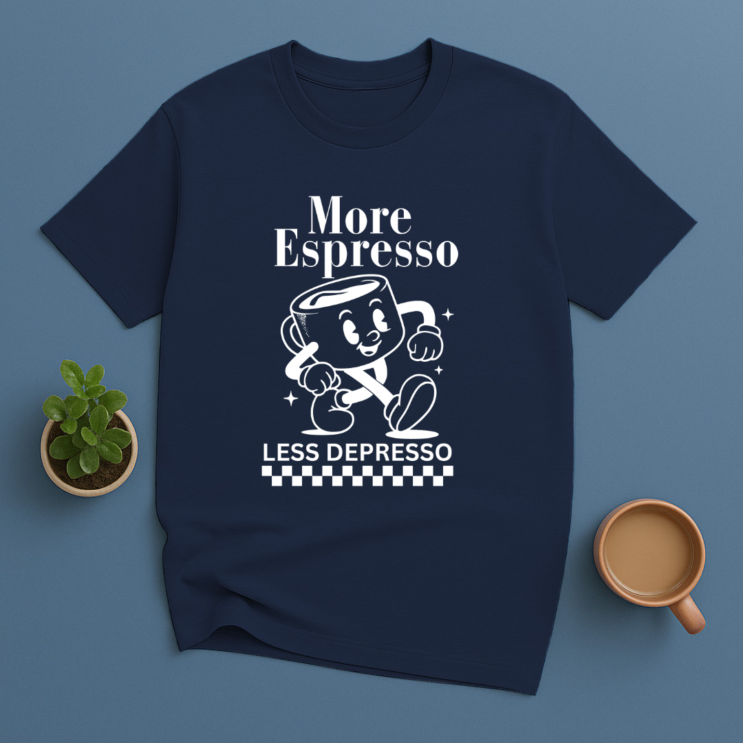 More Espresso Less Depresso T-Shirt