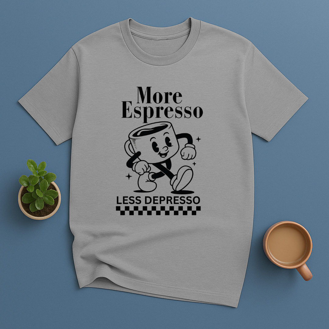More Espresso Less Depresso T-Shirt