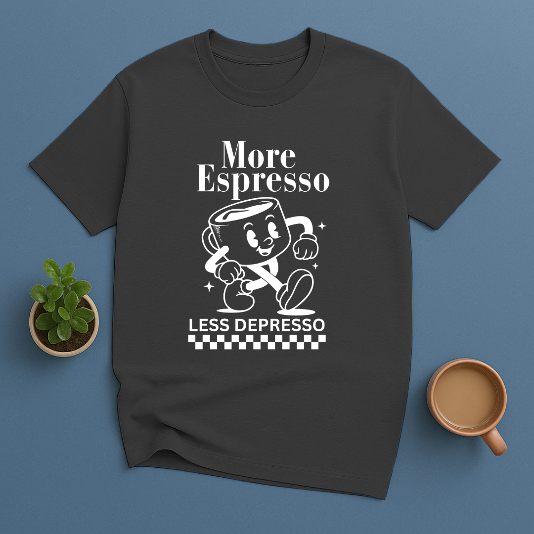 More Espresso Less Depresso T-Shirt