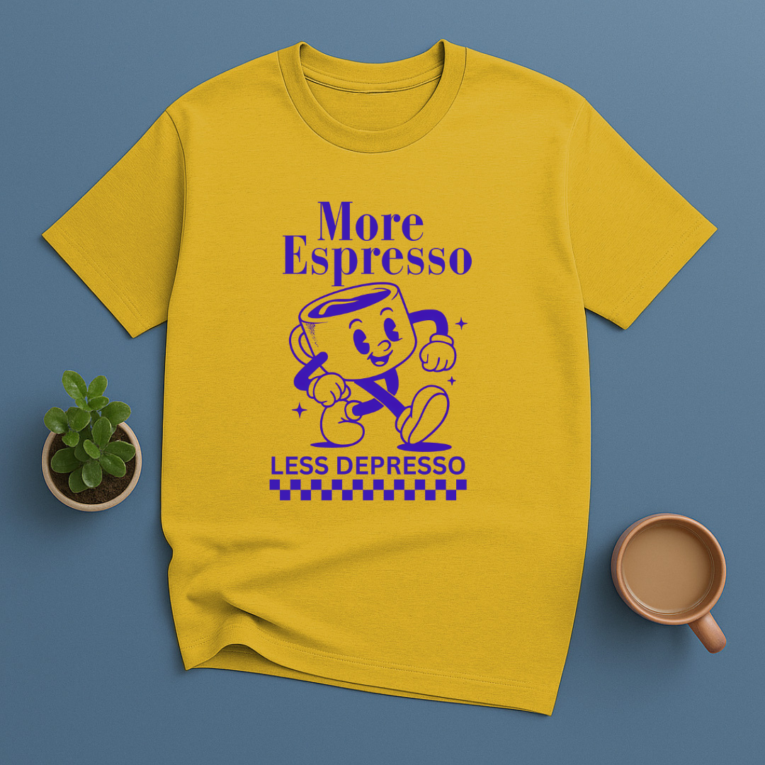 More Espresso Less Depresso T-Shirt