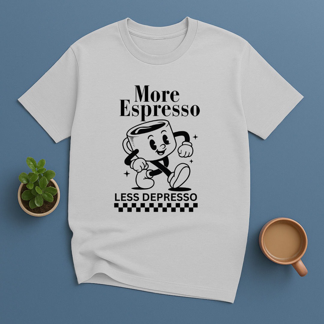 More Espresso Less Depresso T-Shirt