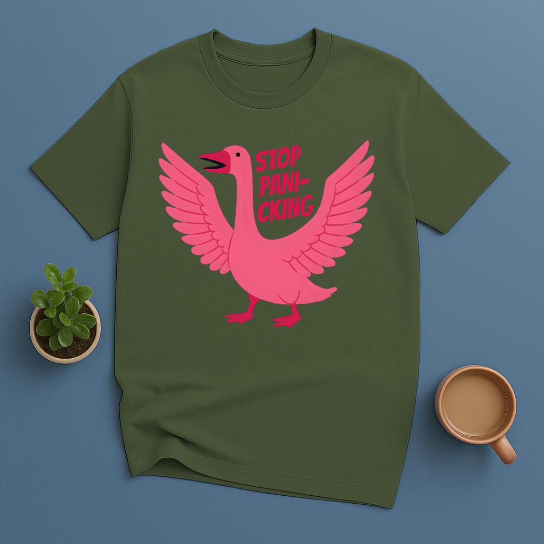 Stop Panicking T-Shirt