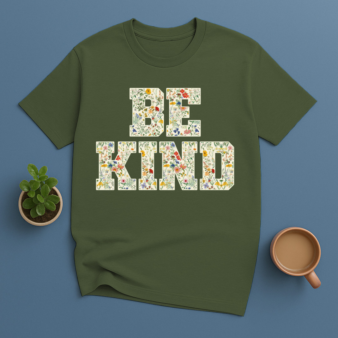 Be Kind Floral T-Shirt