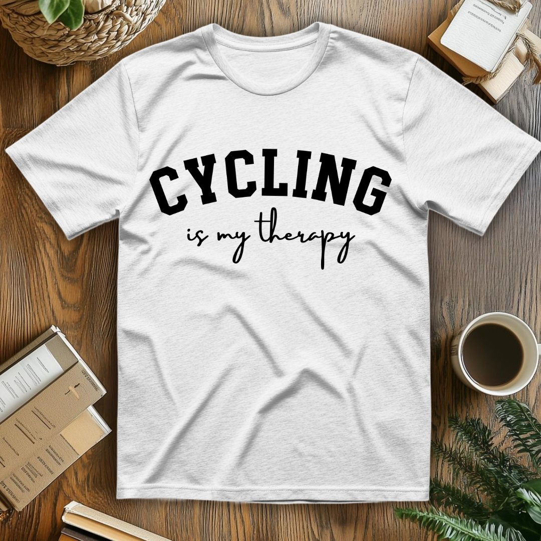 Cycling Is My Therapy T-Shirt