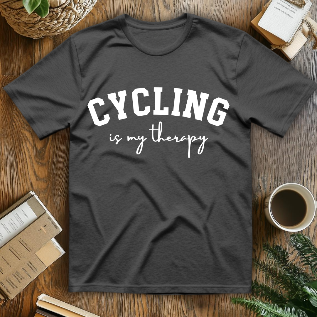 Cycling Is My Therapy T-Shirt