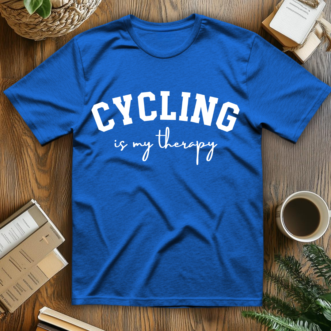 Cycling Is My Therapy T-Shirt
