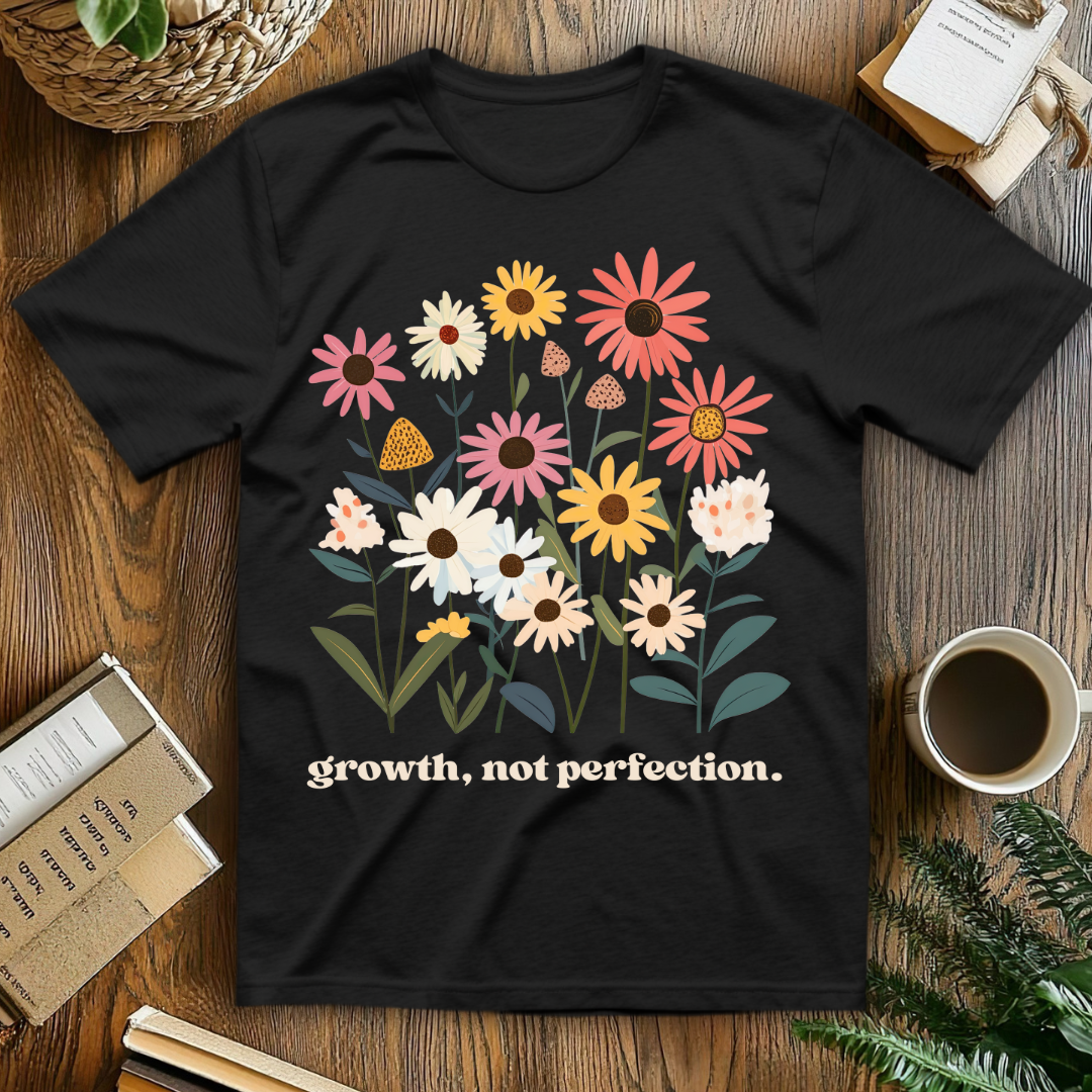 Growth, not perfection. T-Shirt