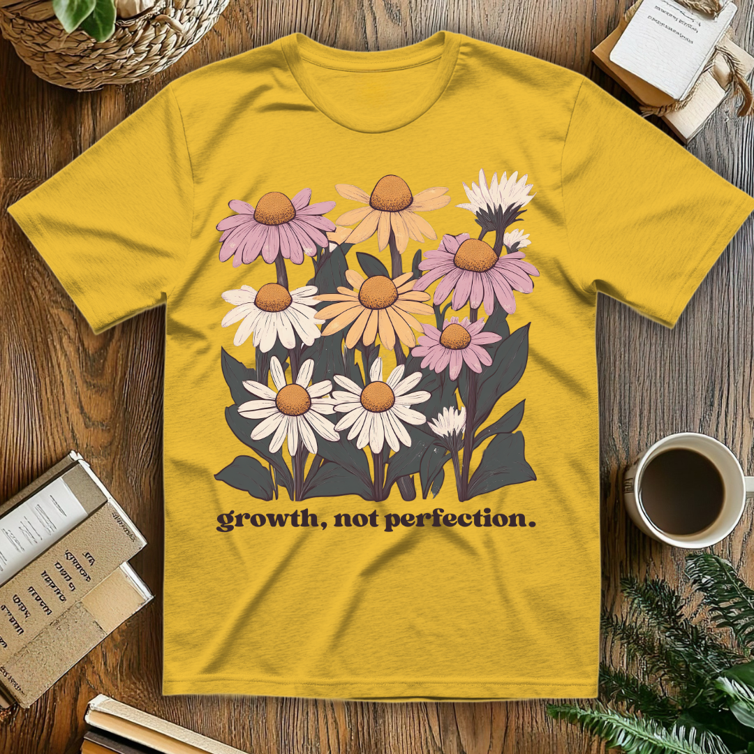 Growth, not perfection. T-Shirt