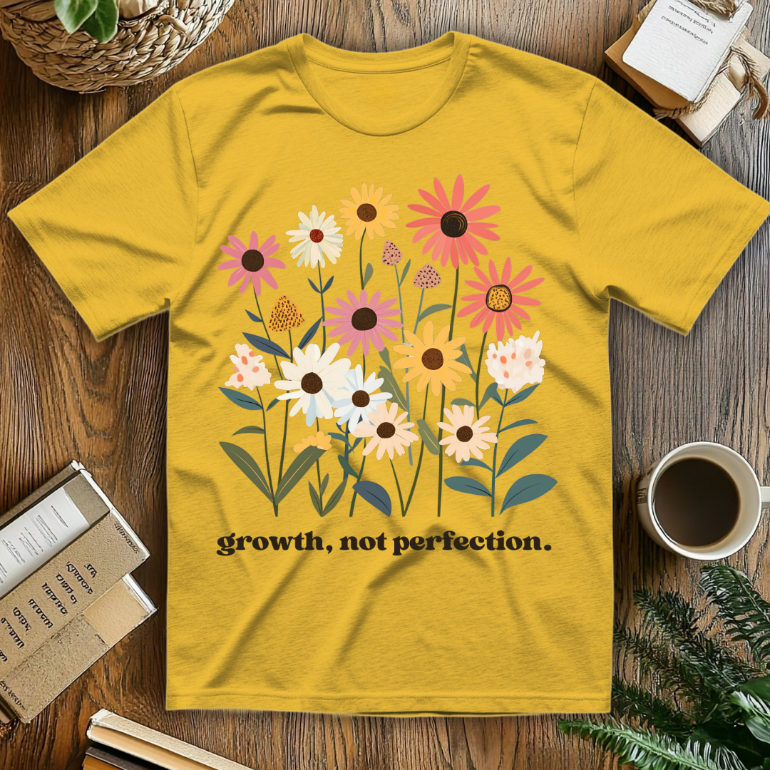 Growth, not perfection. T-Shirt