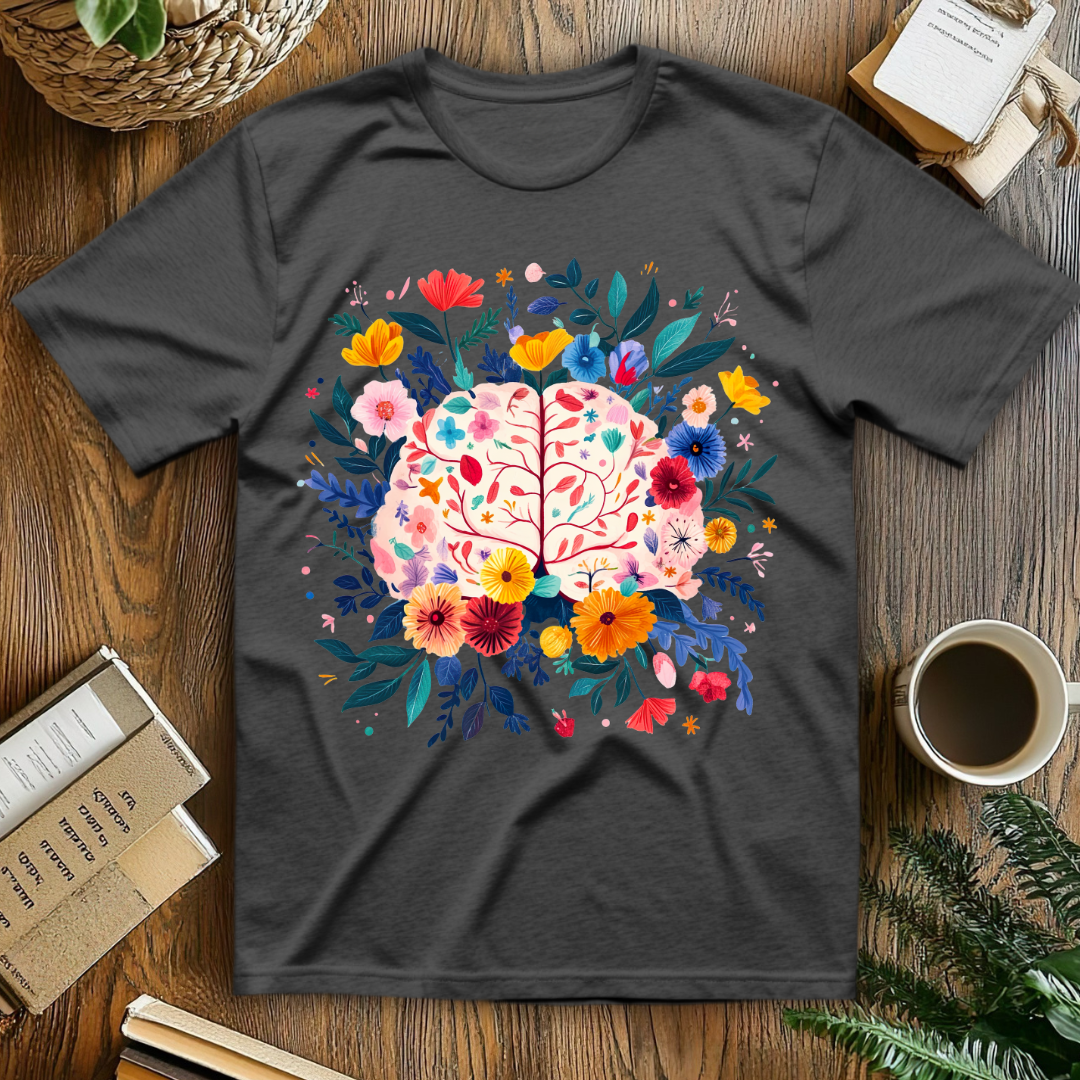 Brains with Flowers T-Shirt