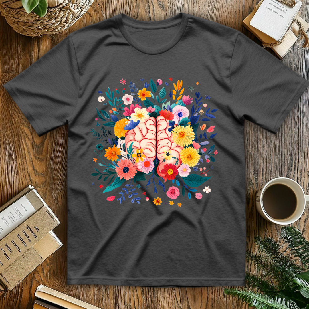 Brains With Flowers T-Shirt