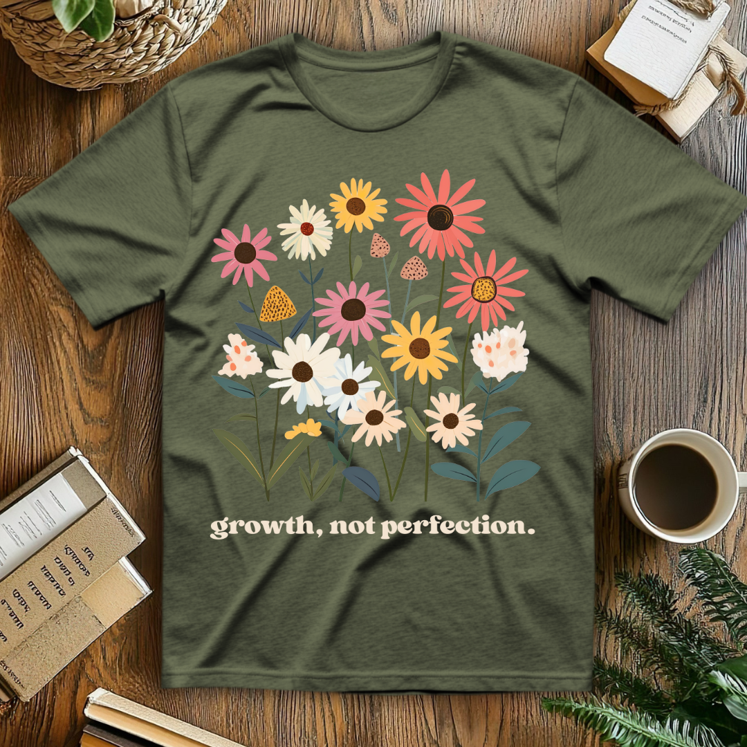 Growth, not perfection. T-Shirt