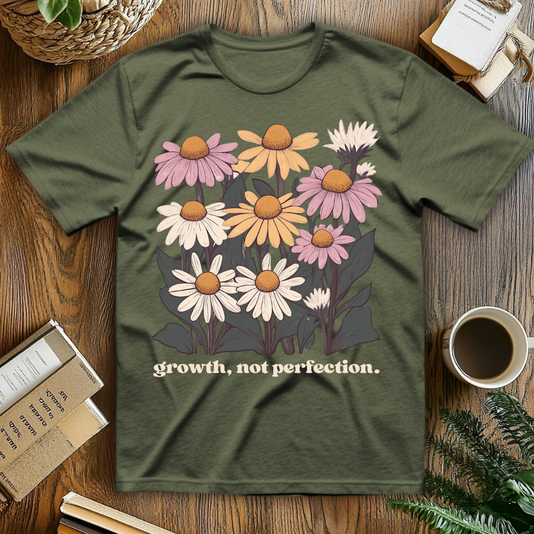Growth, not perfection. T-Shirt