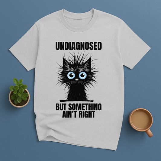 Undiagnosed But Something Ain't Right Cat T-Shirt