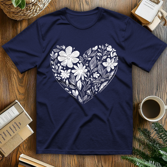 Flower Heart T-Shirt